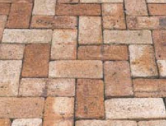 clay paving
                    stones