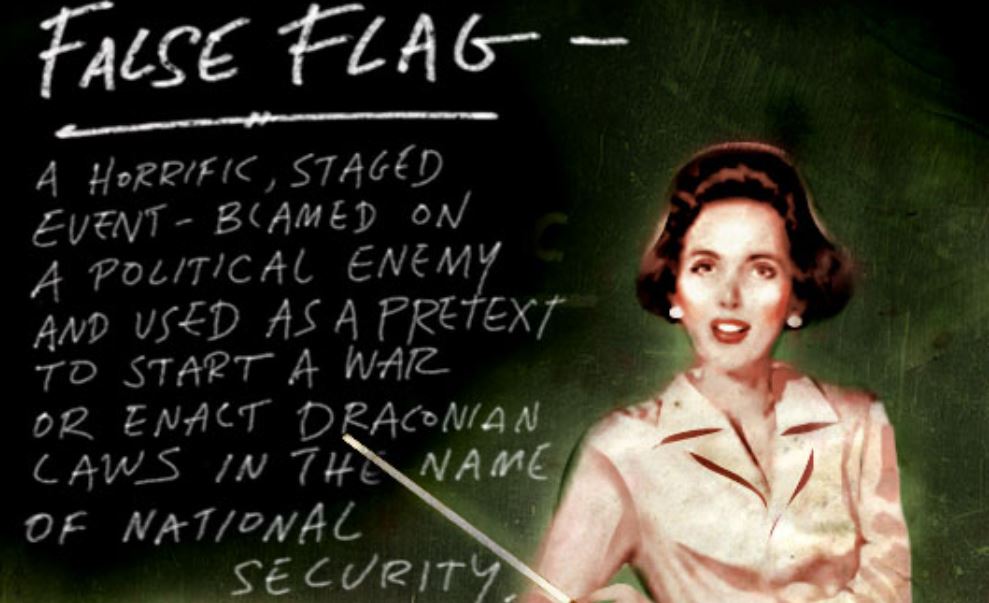 lesson on WHAT A FALSE FLAG OP looks like,
                    fifty cases of 'em by Anita Sands