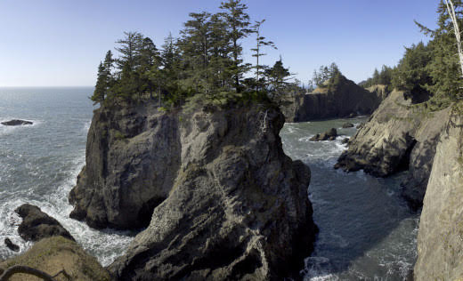 Fishing hole, Oregon Coast