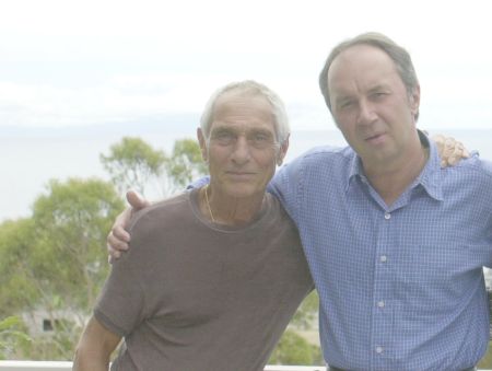 The Master JULES and his friend John Mark---
                      hills over Malibu.