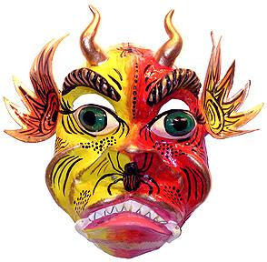 GREAT
                    DESIGNS for papier mache masks, crafts you can do
                    with the kids and make a huge income