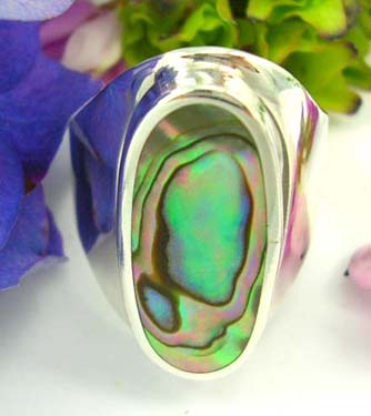 Beautiful Abalone can replace GEM STONES
                          & still nab a high price in SILVER
                          SETTINGS